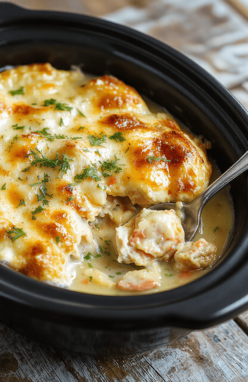 A warm, flaky chicken pot pie served in a rustic ceramic bowl, topped with golden crust and steam rising, surrounded by fresh herbs and vegetables, styled on a wooden table with natural lighting.