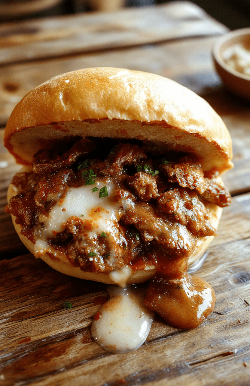 A steaming bowl of rich, tender beef birria garnished with fresh cilantro and diced onions, surrounded by crispy tortillas and vibrant red chili broth, styled on a rustic wooden table with a warm, inviting atmosphere.